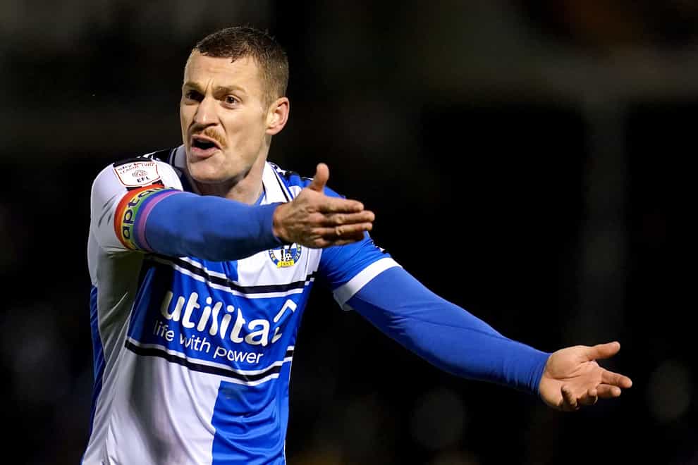 Bristol Rovers’ Paul Coutts is available. (Nick Potts/PA)