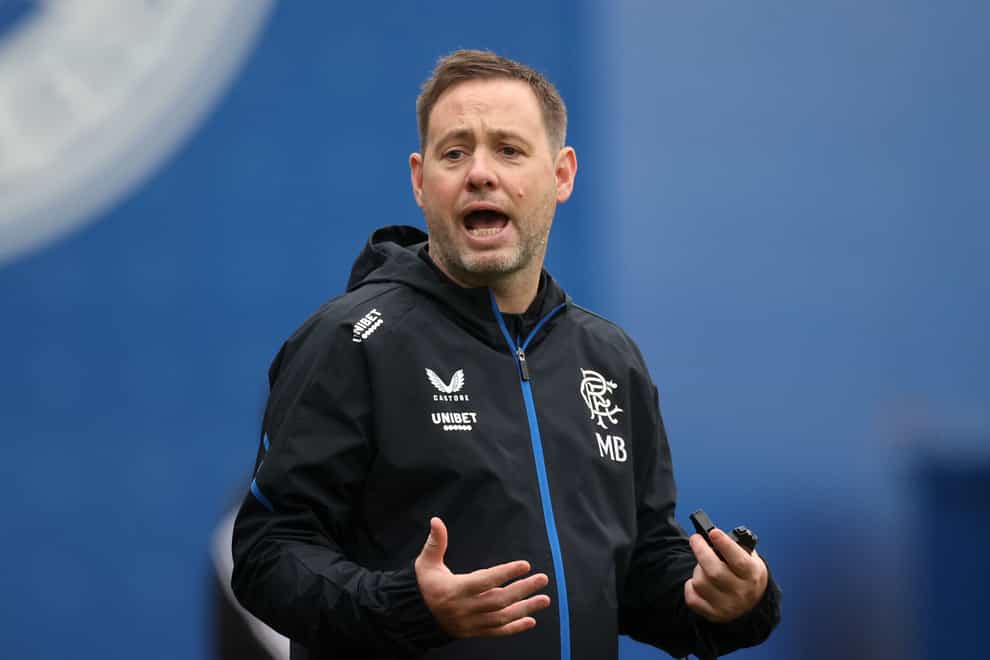 Rangers manager Michael Beale has laid down a challenge to players (Steve Welsh/PA)