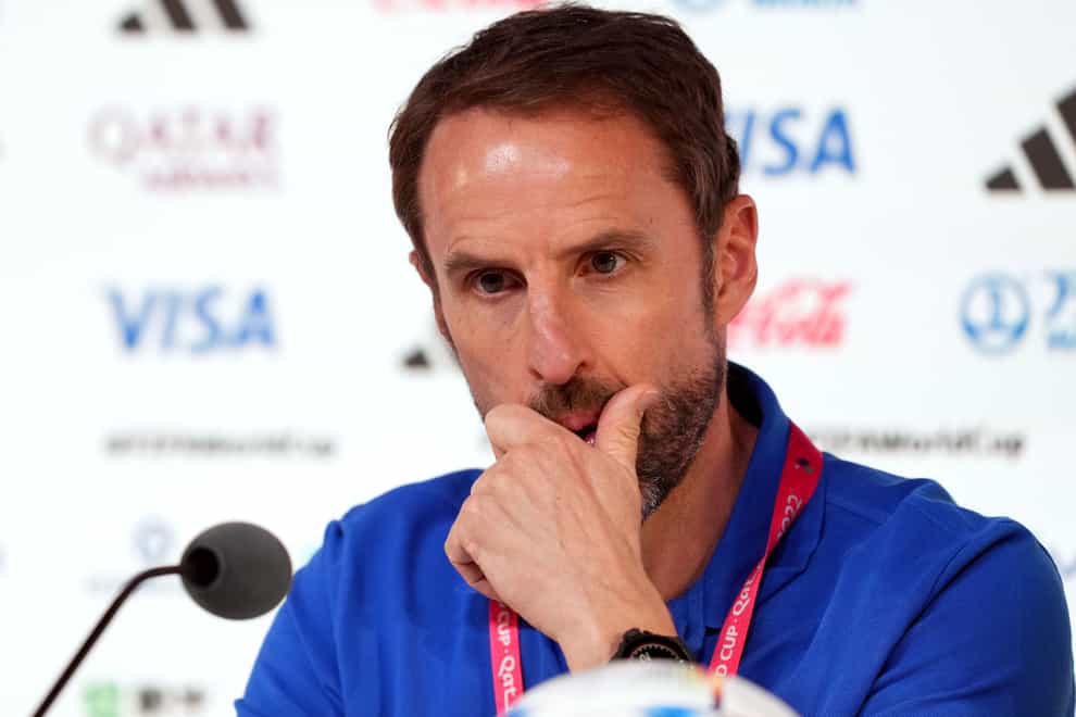 Southgate stressed the importance of England’s mentality and belief (Martin Rickett/PA)