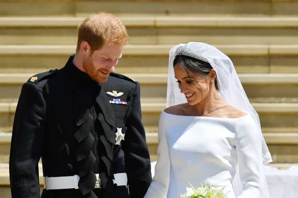 The Duke and Duchess of Sussex (PA)