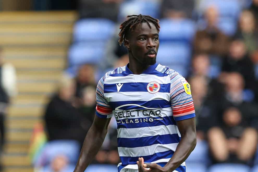 Amadou Mbengue won the match for Reading (Kieran Cleeves/PA)