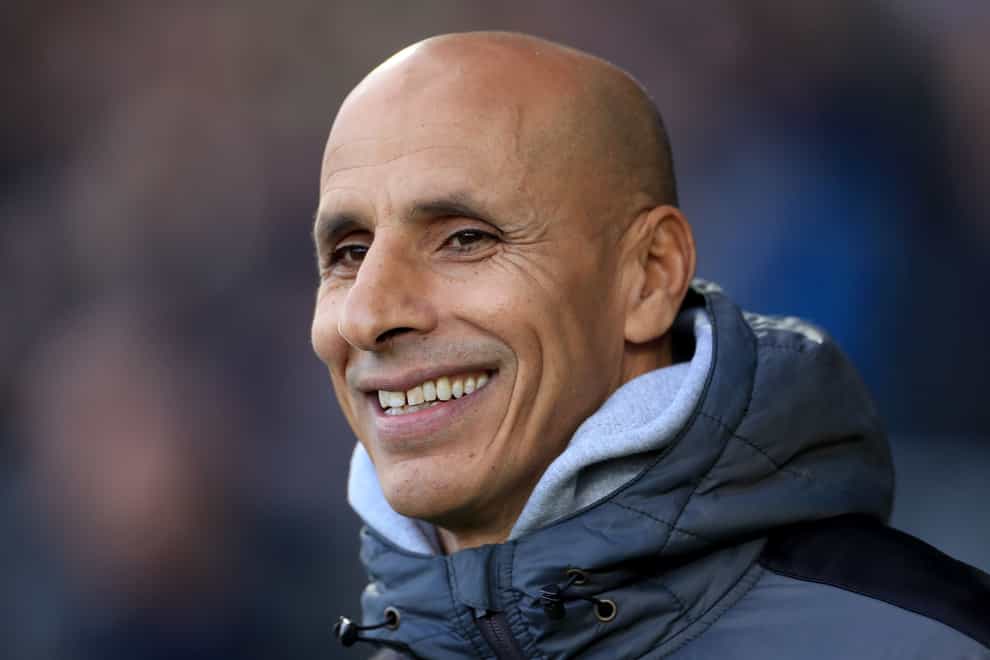 Burton manager Dino Maamria praised his side’s display against Derby (Bradley Collyer/PA)