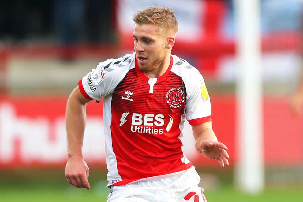 Daniel Batty netted a late winner for Fleetwood on his birthday (Tim Markland/PA)