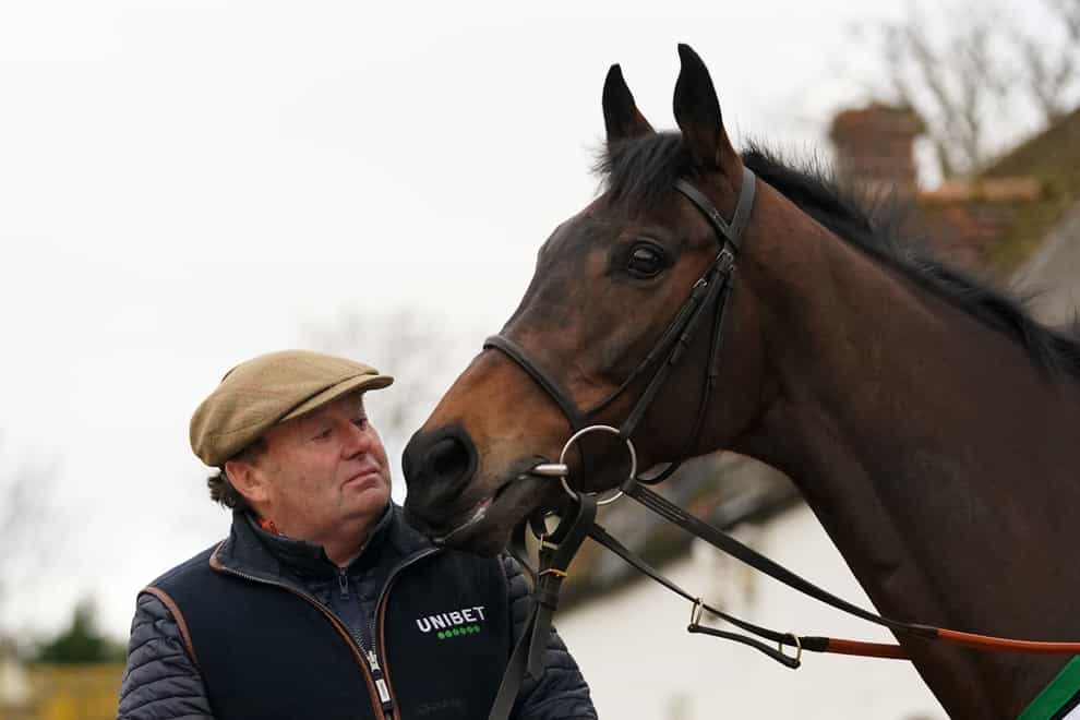 Nicky Henderson and Epatante (Tim Goode/PA)