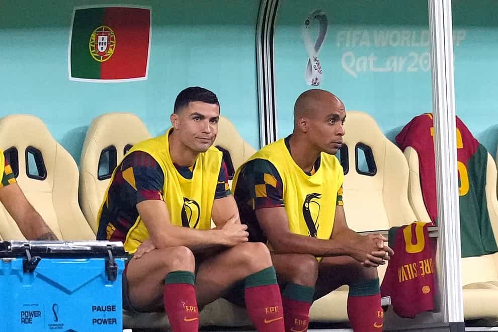Portugal’s Cristiano Ronaldo was benched at the World Cup (Martin Rickett/PA)