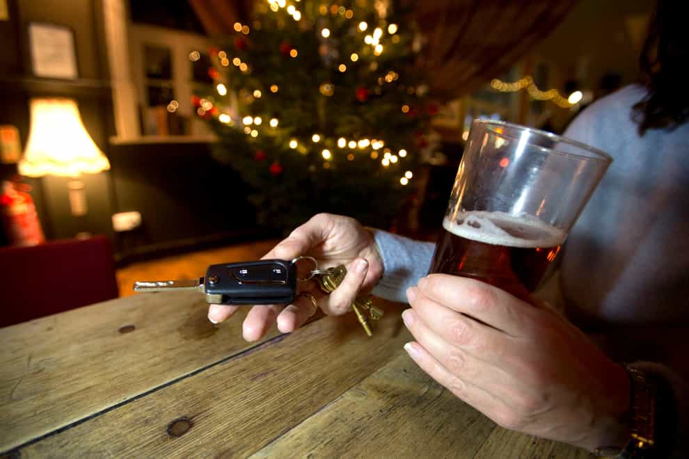 People aged 25-44 are twice as likely to think they have driven drunk the morning after consuming alcohol than motorists of all ages, a new survey suggests (Yui Mok/PA)
