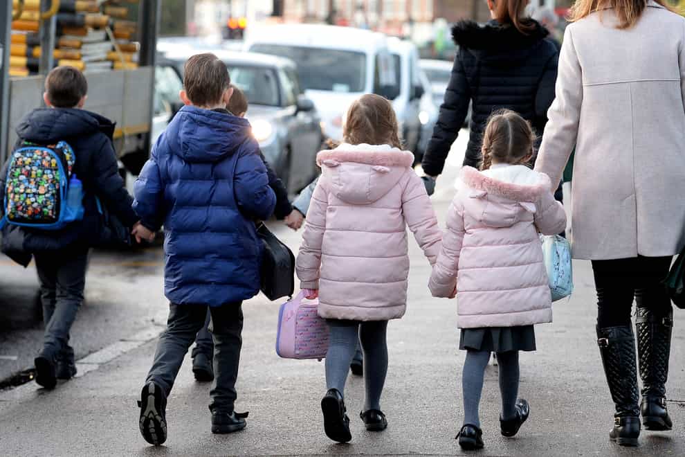 Ofsted has warned that for some families the so-called social contract on school attendance has become fractured, possibly due to lockdowns (Nick Ansell/PA)
