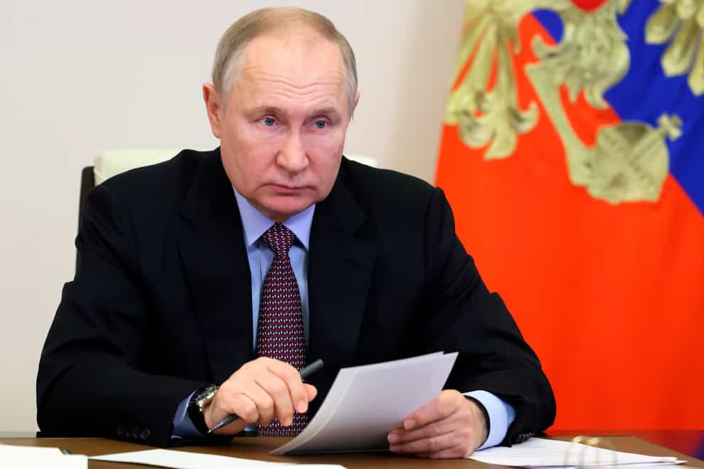 Russian president Vladimir Putin (Mikhail Metzel, Sputnik, Kremlin Pool/AP)