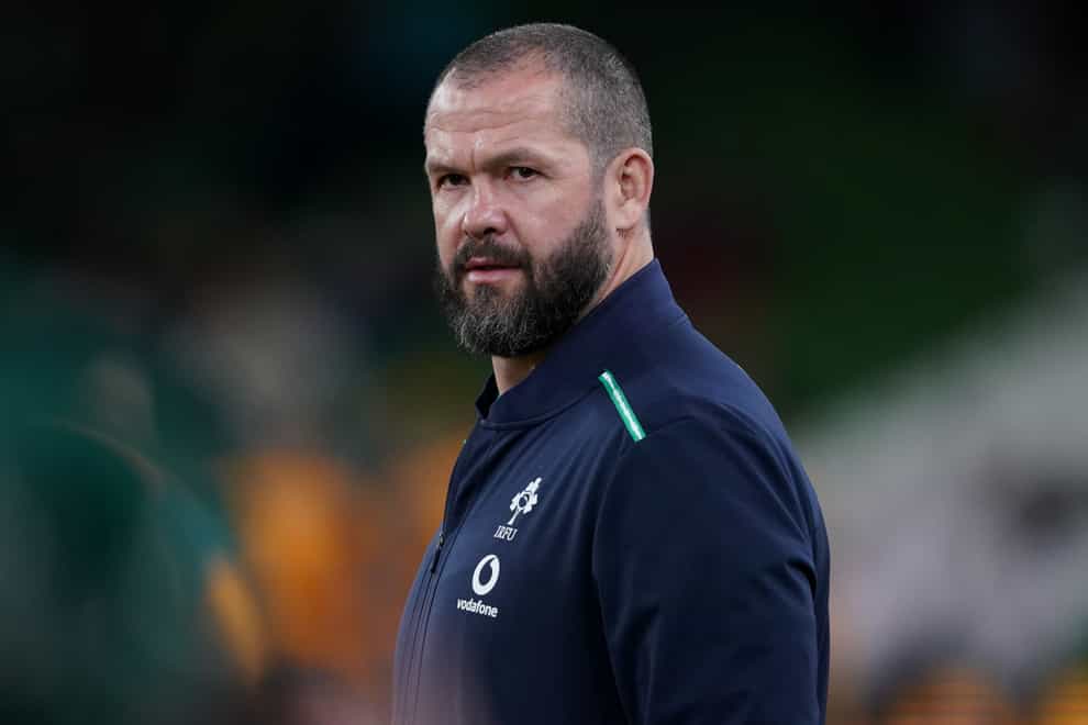 Andy Farrell has been backed to lead the British and Irish Lions (Brian Lawless/PA)