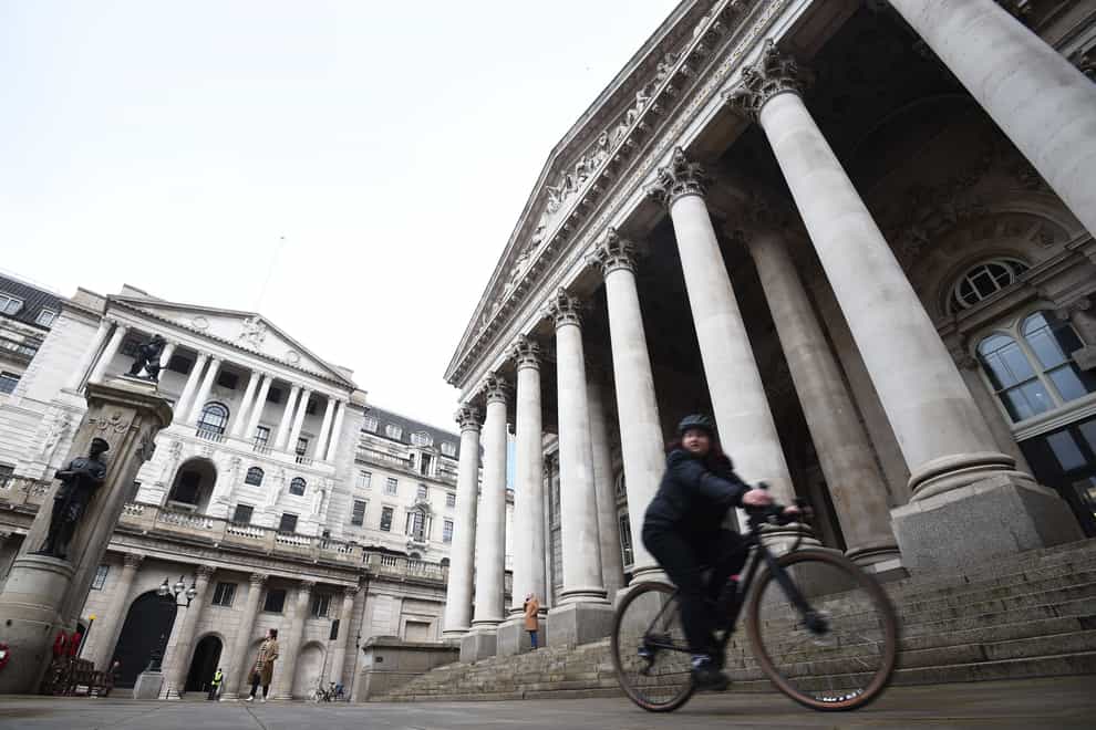 The Governor of the Bank of England previously sought to cool market expectations about how high interest rates would ultimately increase to (Kirsty O’Connor/PA)