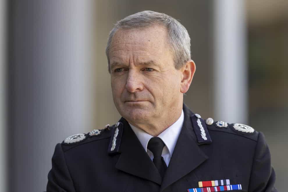 Sir Iain Livingstone has said tough decisions on police funding will still be needed despite the improved budget allocation (Robert Perry/PA)