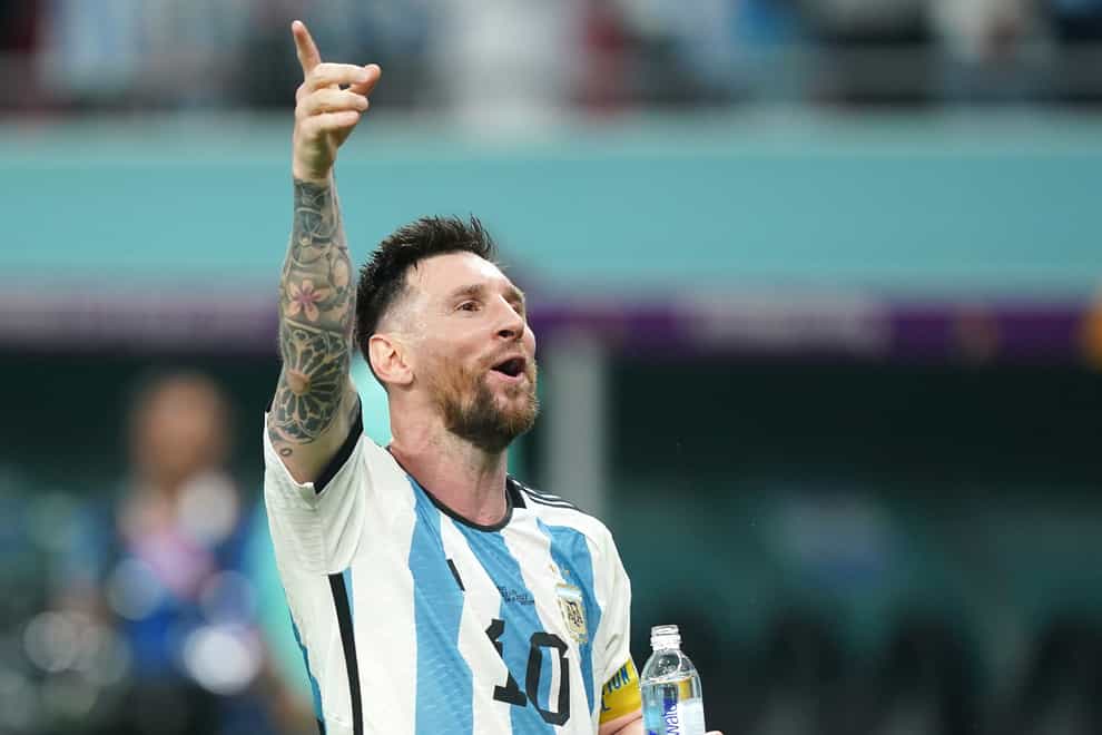 Lionel Messi will become the World Cup appearance record holder on Sunday (Mike Egerton/PA)