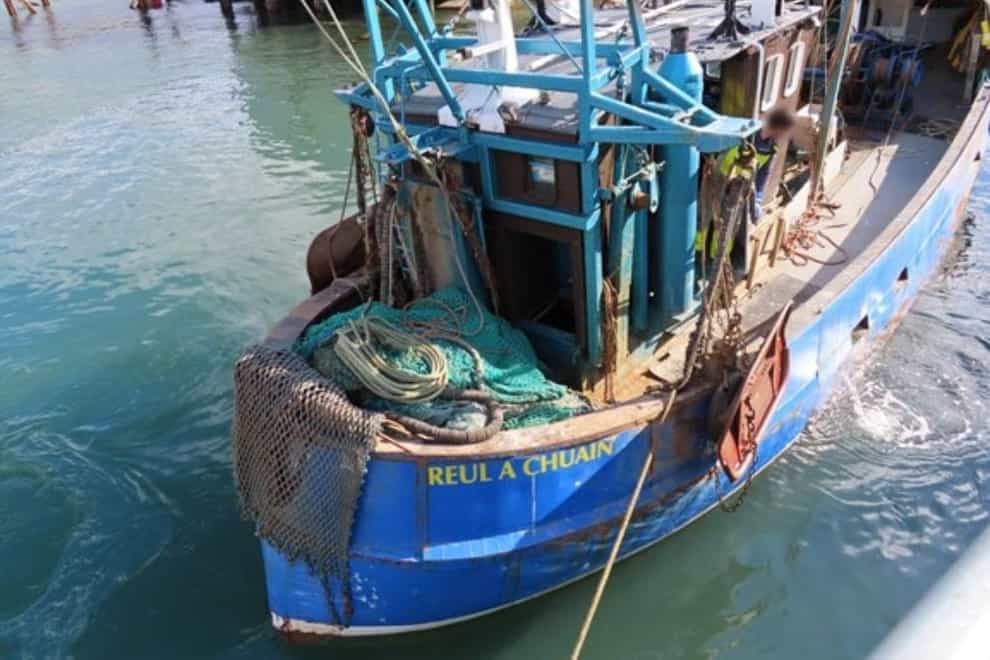 One man died following the incident on the Reul A Chuain fishing boat (MAIB/PA)