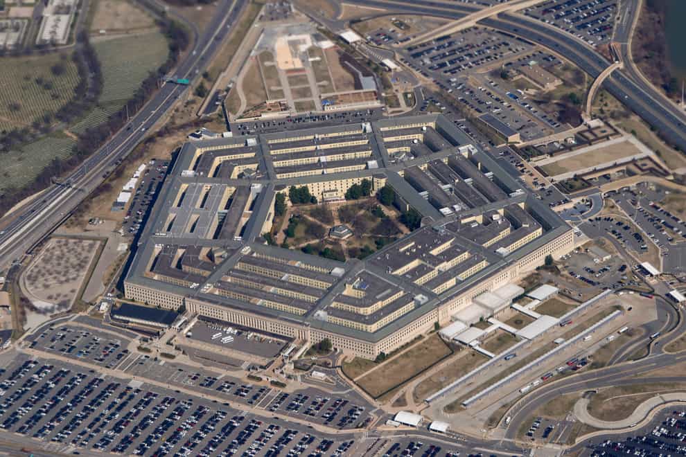 The Pentagon’s The All-domain Anomaly Resolution Office has received ‘several hundred’ reports since it was set up in July. (AP Photo/Patrick Semansky)