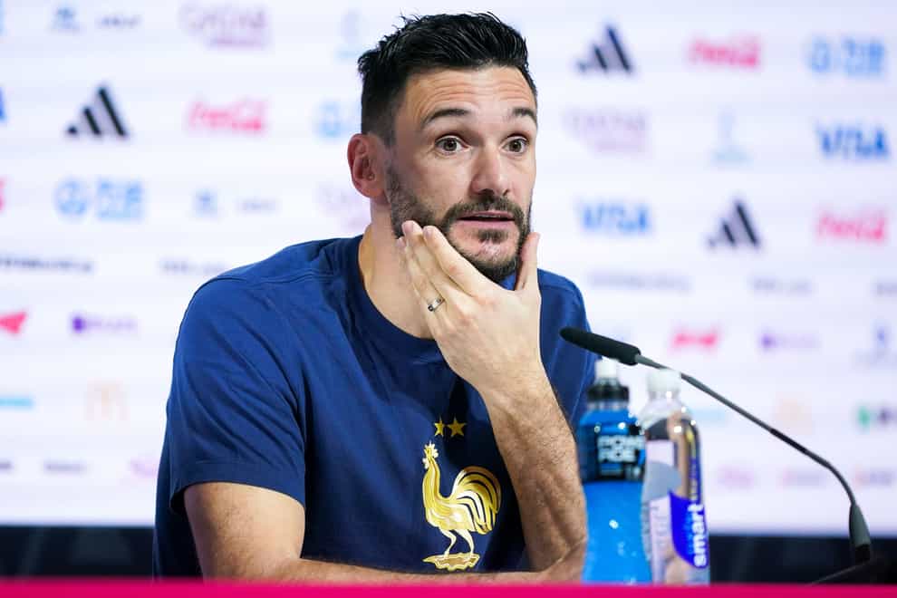 France goalkeeper Hugo Lloris during a press conference at the Main Media Centre in Doha, Qatar. Picture date: Saturday December 17, 2022.