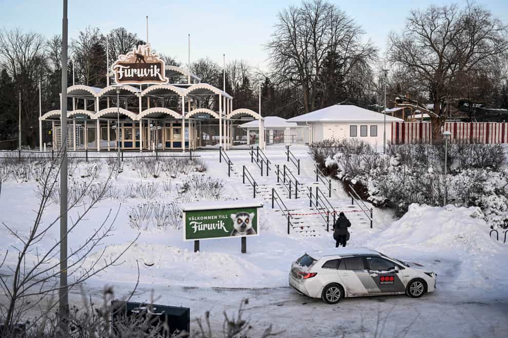 The main entrance to Furuvik Zoo (Fredrik Sandberg/TT/AP)