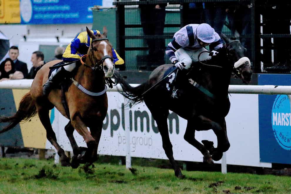 Moroder (right) is developing into a decent staying chaser (Clint Hughes/PA)