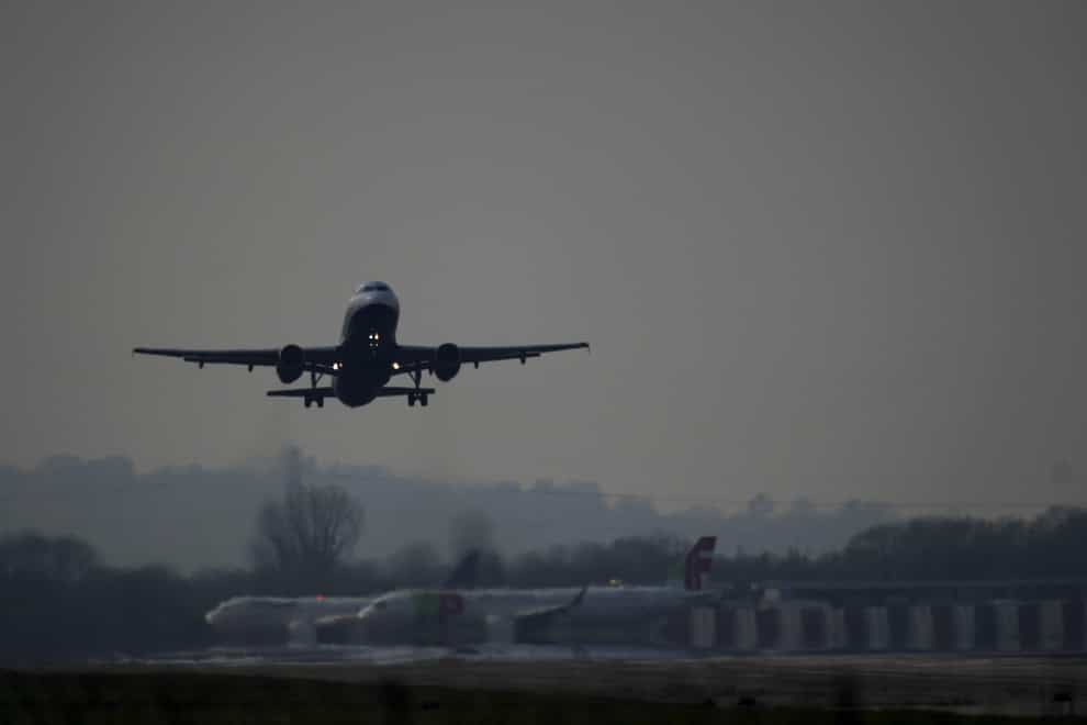 Two other airports will run a limited service as a result of the action (Steve Parsons/PA)