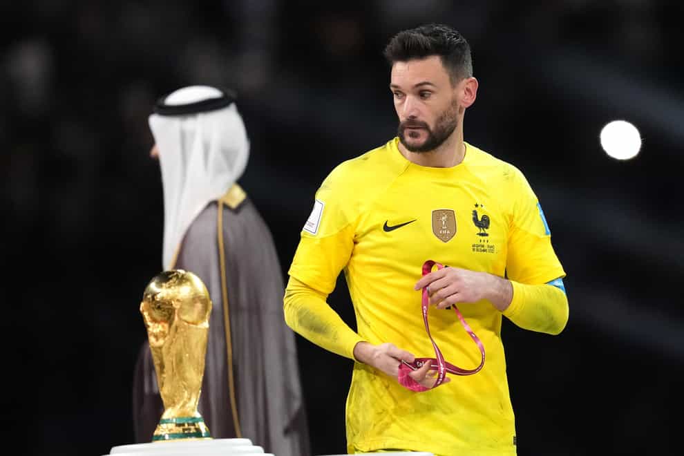 France goalkeeper Hugo Lloris had to settle for a runners-up medal this time around (