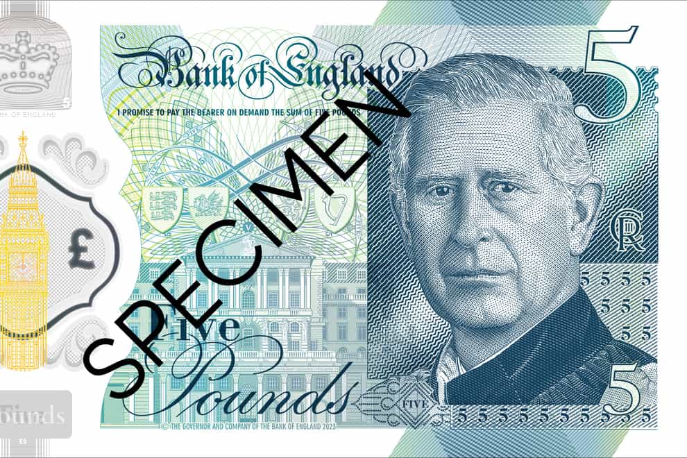 The new designs for bank notes featuring images of King Charles III have been unveiled by the Bank of England ahead of their circulation by the middle of 2024.