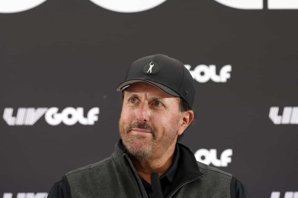 Phil Mickelson is one of the former Masters champions who has joined LIV Golf (Steven Paston/PA)