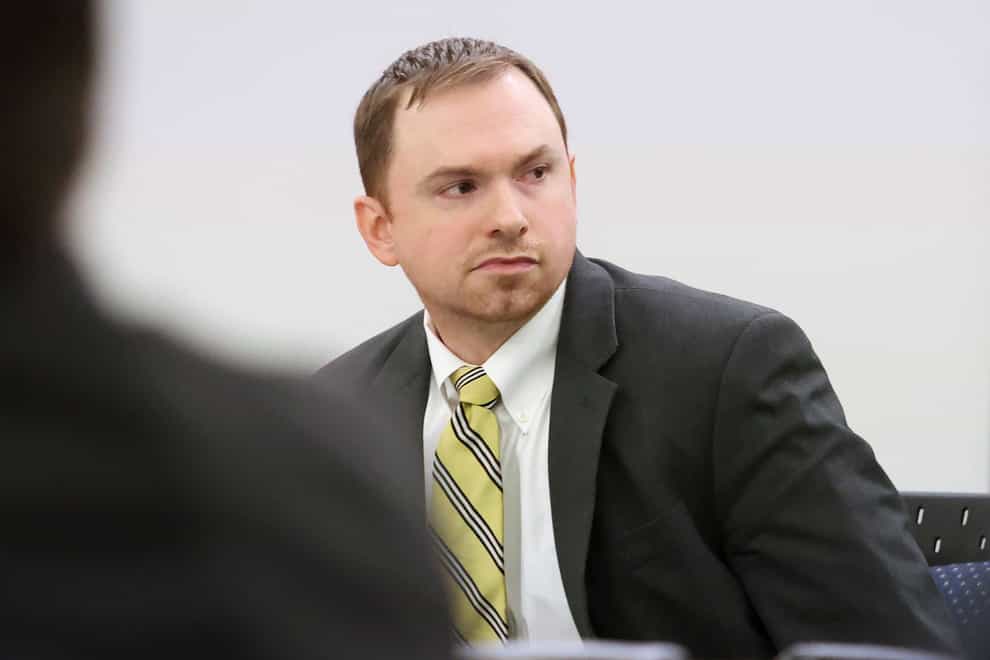 Aaron Dean was found guilty of manslaughter in the death of Atatiana Jefferson in 2019 (Amanda McCoy/Star-Telegram via AP/PA)