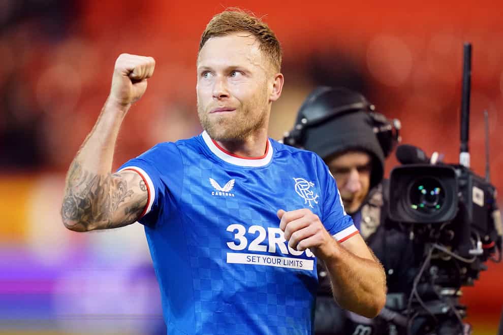 Scott Arfield came to Rangers’ rescue on Tuesday night (Jane Barlow/PA)