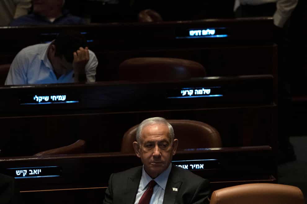 Israeli Prime Minister designate Benjamin Netanyahu said he as agreed deals to form a government (Maya Alleruzzo/AP)