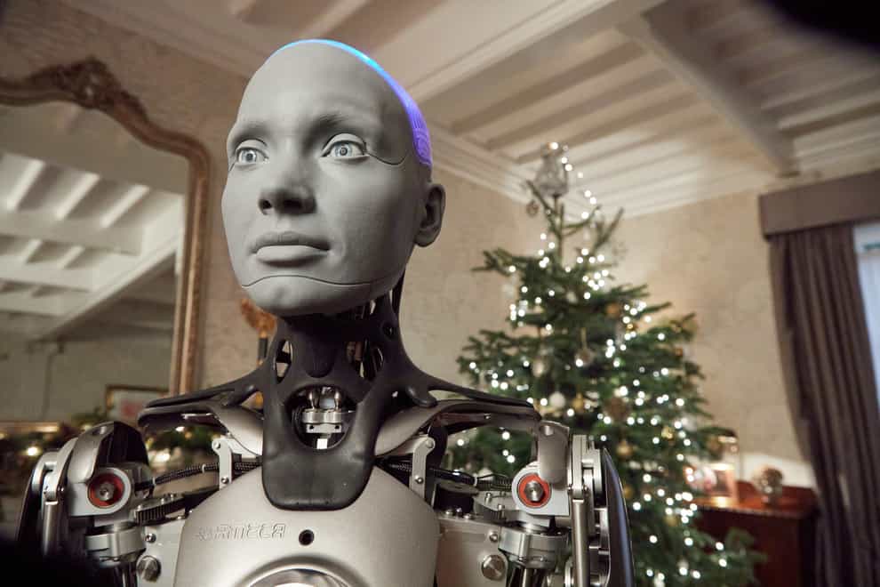 Channel 4 alternative Christmas message to be AI-generated and delivered by robot (Channel 4/PA)
