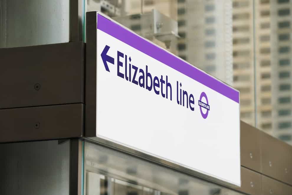Workers on London’s Elizabeth Line will strike on January 12 (Jonathan Brady/PA)
