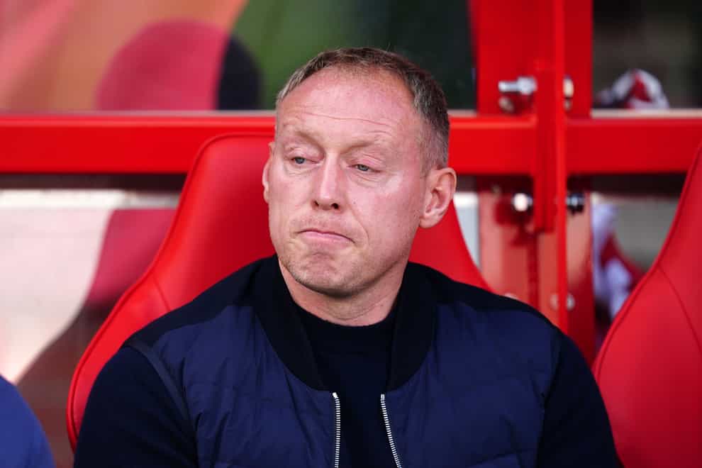 Steve Cooper’s side visit Manchester United on Tuesday (Mike Egerton/PA)
