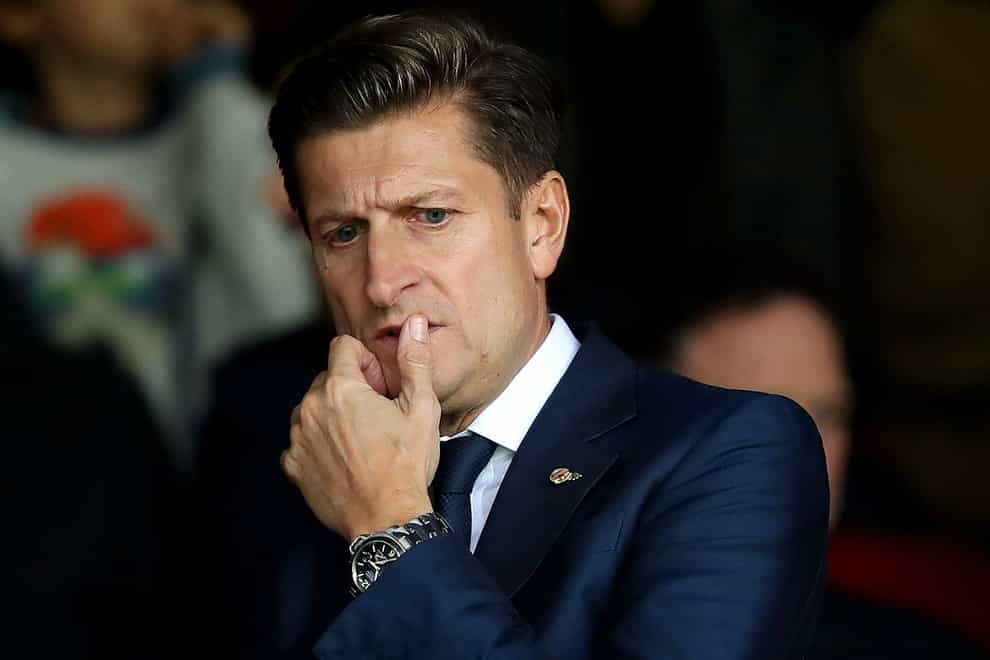 Crystal Palace chairman Steve Parish revealed the club are open to bringing in new talent during January (John Walton/PA)