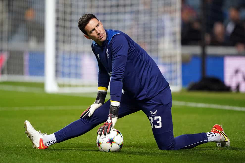 Jon Mclaughlin helped Rangers to a clean sheet and three points (Andrew Milligan/PA)