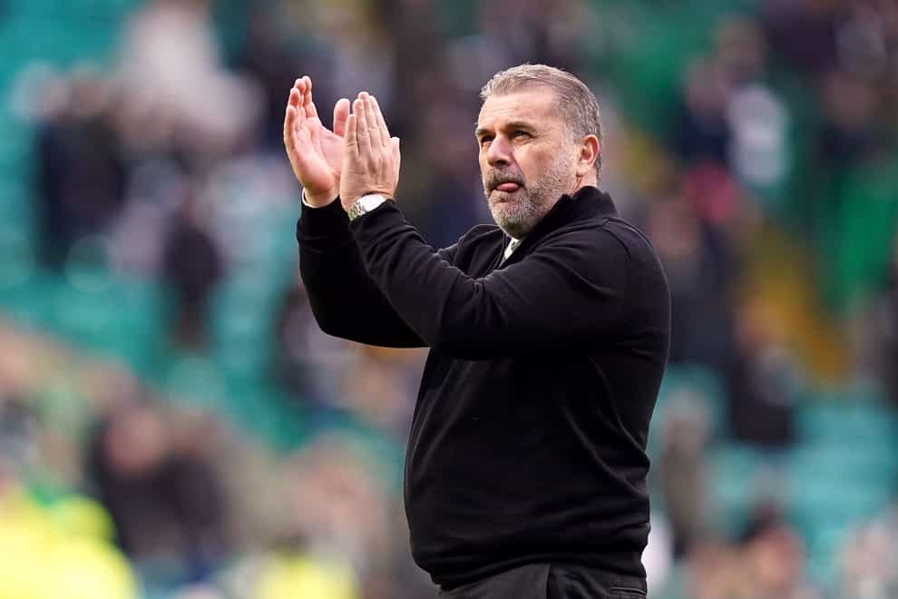 Celtic manager Ange Postecoglou was impressed by Reo Hatate in his side’s win over St Johnstone (Jane Barlow/PA)
