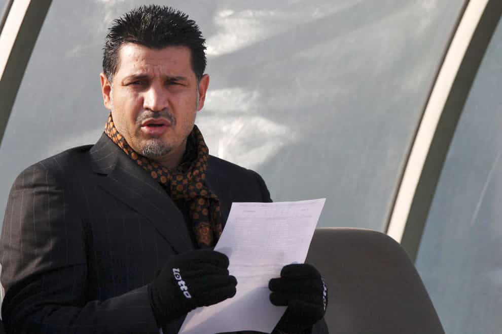 Ali Daei in 2009 (Hasan Sarbakhshian/AP)