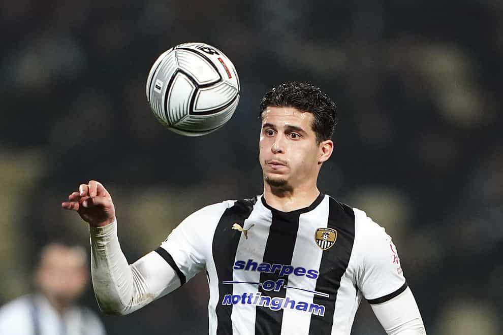 Notts County’s Ruben Rodrigues was on target in the win over Oldham (PA)