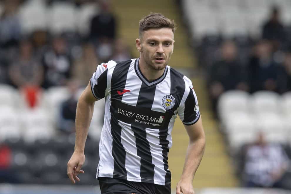 Greg Kiltie has agreed a new deal with St Mirren (Jeff Holmes/PA)