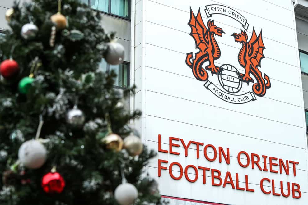 League Two leaders Leyton Orient were held to a goalless draw by second-placed Stevenage (Kieran Cleeves/PA)