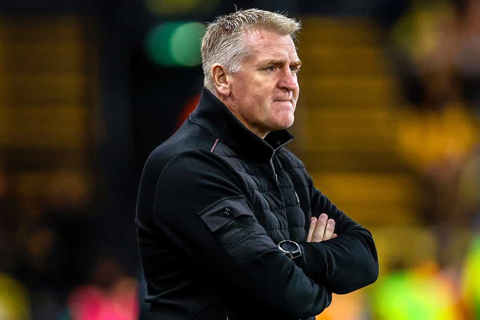 Dean Smith has been sacked as Norwich manager (Steven Paston/PA)