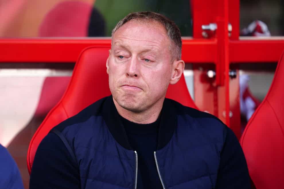 File photo dated 22-10-2022 of Nottingham Forest manager Steve Cooper. Nottingham Forest boss Steve Cooper has been fined �8,000 for comments made about referee Thomas Bramall after last month�s defeat at Wolves. Issue date: Friday November 4, 2022.