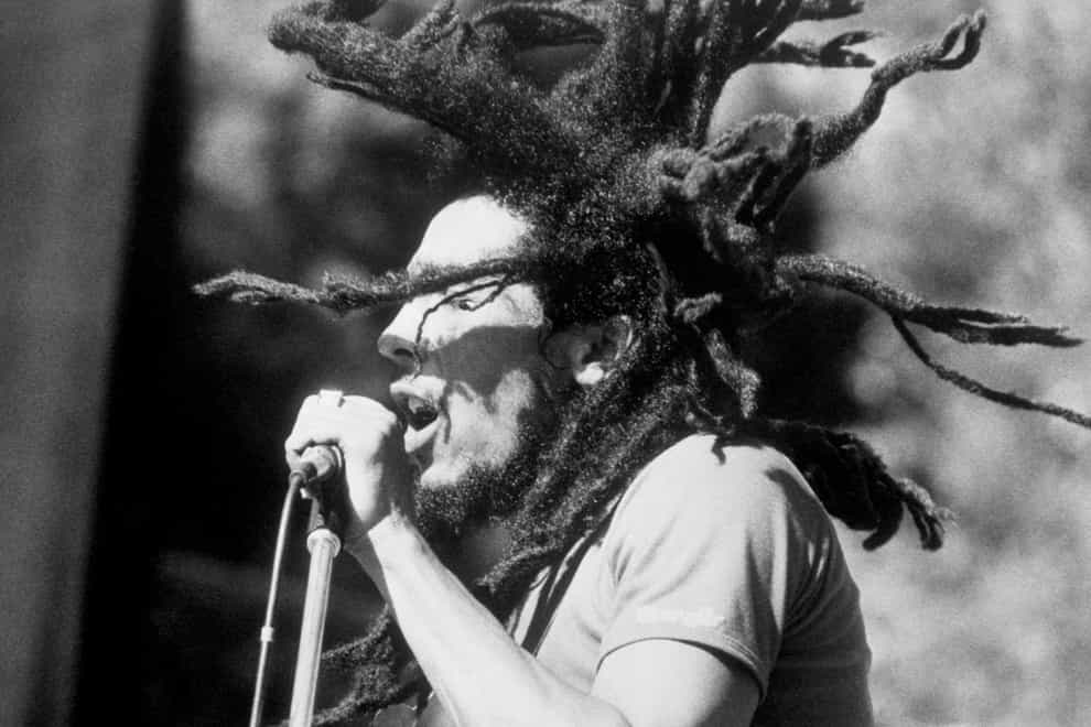 Reggae singer Bob Marley, whose grandson has died aged 31 (PA)