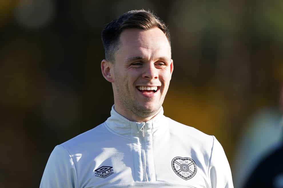 Lawrence Shankland is the new Hearts skipper (Andrew Milligan/PA)