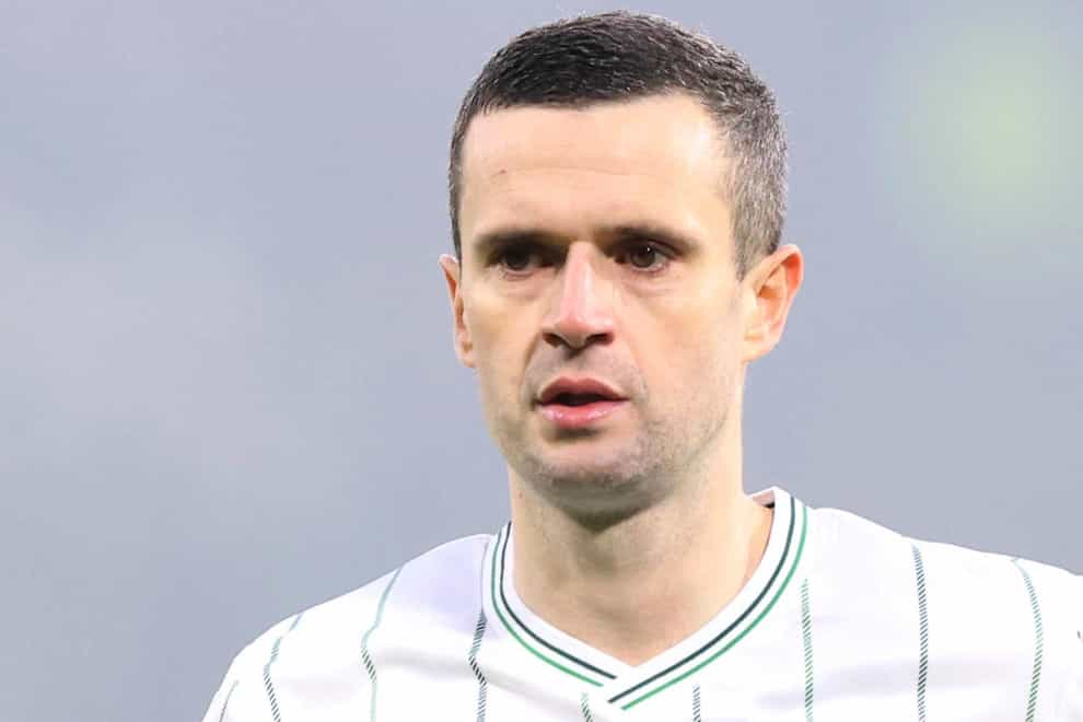 Jamie Murphy has been out of the starting line-up at St Johnstone (Jeff Holmes/PA)