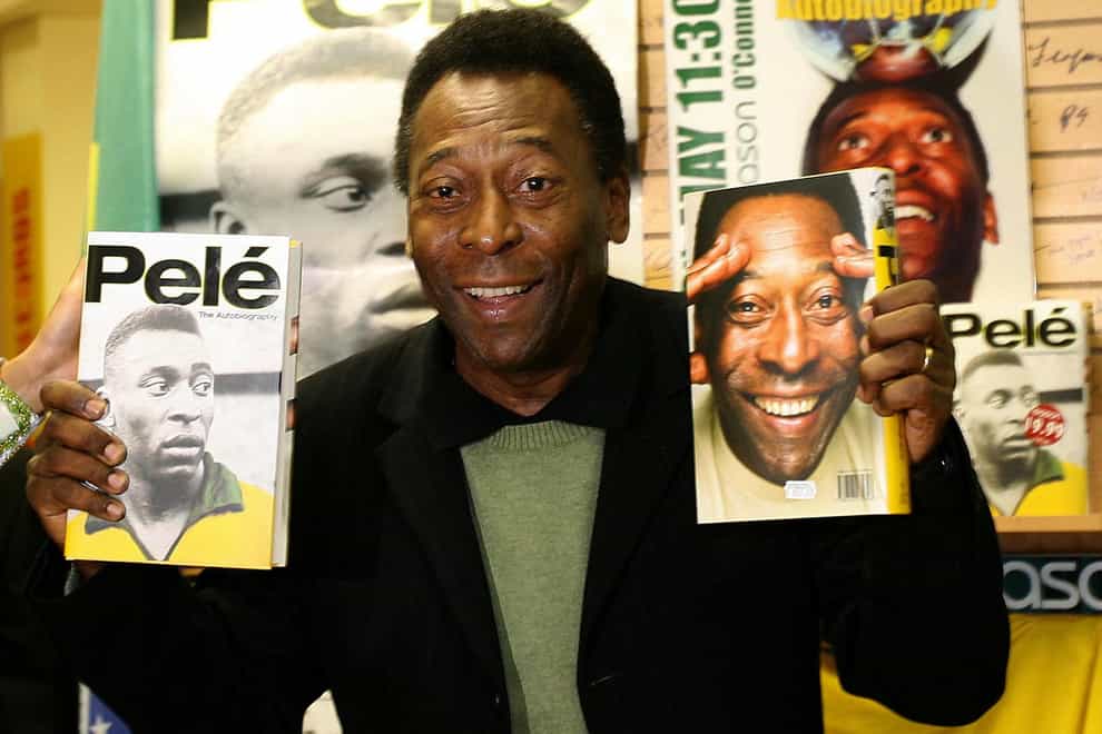 Brazil great Pele, who won the World Cup three times, died in hospital having been in hospital in Sao Paulo on Thursday (Julien Behal/PA)