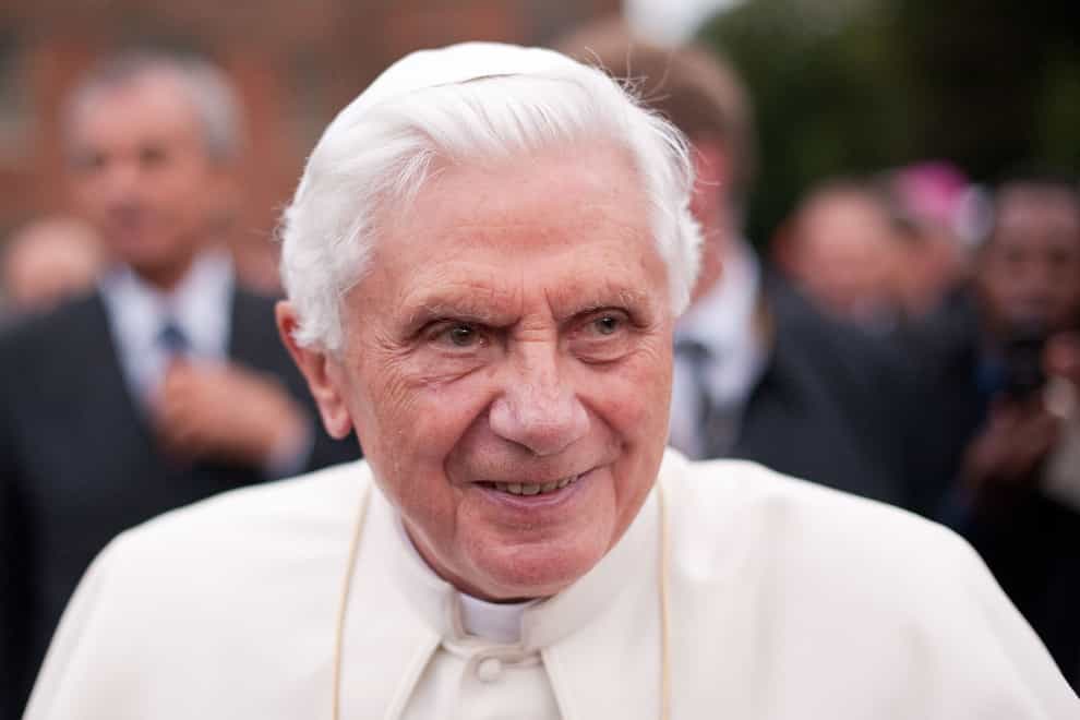 Pope Emeritus Benedict XVI (PA)