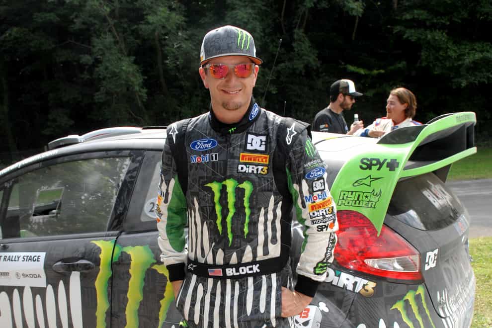 American rally driver Ken Block has died at the age of 55 (Matthew Baker/PA)