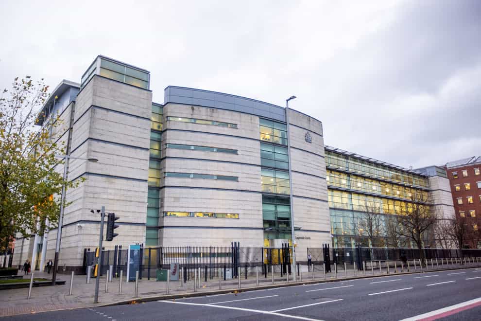 A man is to appear at Belfast Magistrates’ Court on Saturday to face terrorism offences (Liam McBurney/PA)