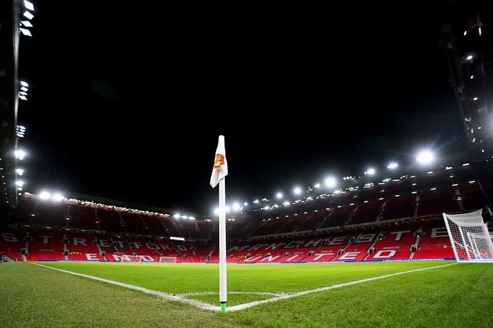 The FA is investigating alleged homophobic chanting heard at Old Trafford on Friday night (Tim Goode/PA)