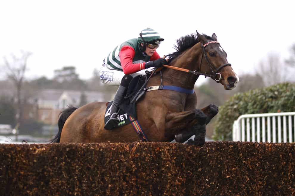 Xcitations ridden by jockey Jack Andrews on their way to winning the Unibet Horserace Betting Operator of the Year Handicap Chase at Sandown Park, Surrey. Picture date: Saturday January 7, 2023.