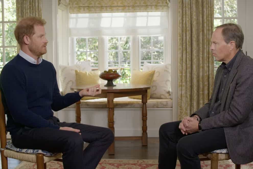 The ITV interview is one of a series that the duke has arranged (Harry: The Interview on ITV1)